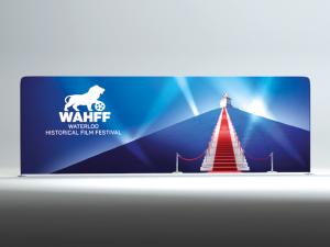 Flexwall beurswand, textielwand, backdrop, press wall, fotowall bedrukt