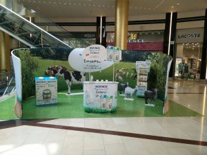 De Flexwall is de nieuwste generatie beurswanden met meesterlijk bedrukte textieldoeken in een slim aluminium profiel. 