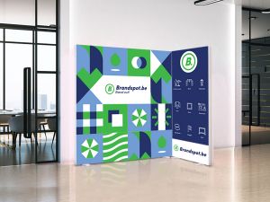 Lightbox SMART hoek 2mx1m