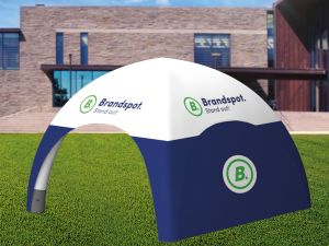 iglotent met bedrukking