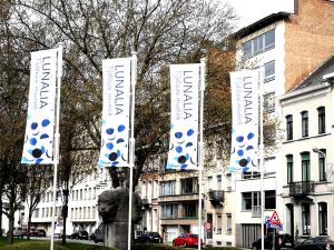 bedrukte en gepersonaliseerde vlaggen c, wimpels met logo en eigen opdruk