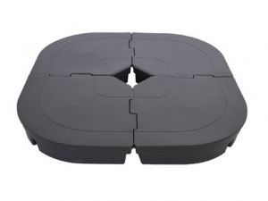 Opvulbare tegels voor kruisvote parasol