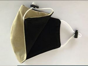 Bedrukte herbruikbare mondmaskers kapjes met logo, gepersonaliseerd