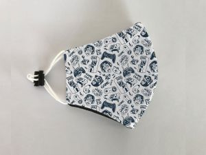 Bedrukte herbruikbare mondmaskers mondkapjes met logo, gepersonaliseerd