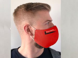 Bedrukte mondkapjes herbruikbare mondmaskers met logo, gepersonaliseerd