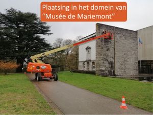 Plaatsing signalisatie branding