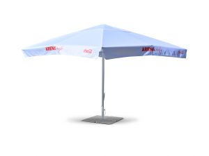 mega en promo parasols met bedrukking