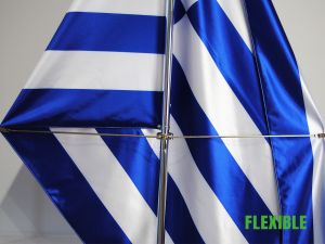 flexibele & plooibare vlagspreider