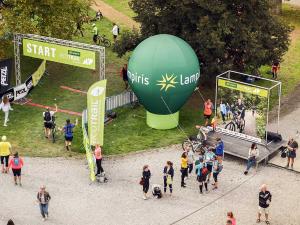 Giant inflatable publicity balloon  Lampiris
