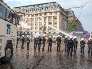 start finish publiboog bedrukt gebrand met eigen logo