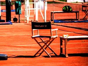 bedrukte regisseursstoel met logo