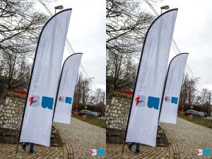 Sales+ beach vlaggen zijn een leuke en verfrissende manier om reclame te maken voor uw zaak.