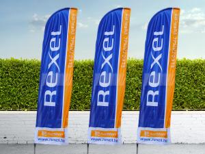 Sales+ beach vlaggen zijn een leuke en verfrissende manier om reclame te maken voor uw zaak.