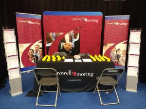 Flexwall beurswand, textielwand, backdrop, press wall, fotowall bedrukt