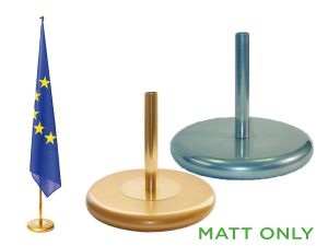 mât intérieur protocolaire diplomatique drapeaux