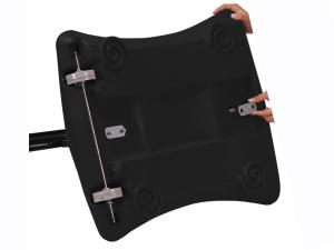 Maak gebruik van dit dubbelzijdig reclamebord, ideaal voor professionele presentatie van informatie, posters