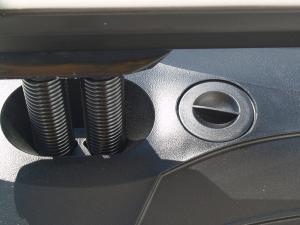 Maak gebruik van dit dubbelzijdig reclamebord, ideaal voor professionele presentatie van informatie, posters