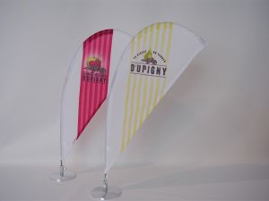 Tafelvlag, type beachvlag