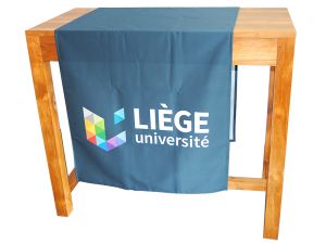 Bedrukte tafelloper voor Province de Liège