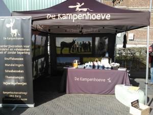 bedrukte Vouwtent  canopy De Kampenhoeve
