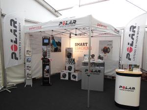 Bedrukte vouwtent Polar