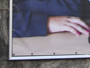 Trigono Triaflex kader frame spandoek