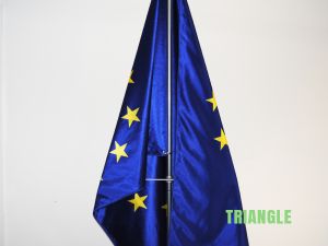 Triangle vlagspreider achterzijde