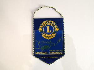 Fanion Lions Modave Condroz