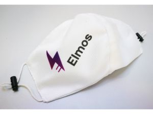 Bedrukte herbruikbare mondmaskers met logo, gepersonaliseerd