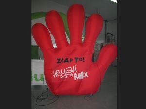 inflatable hand