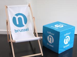 Custom Printed Promotional Cube Seats Brussel