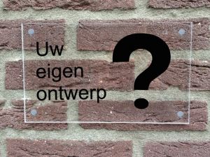 nameplate plexiglass