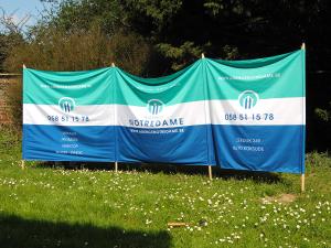 Printed beachscreens Agence Notredame