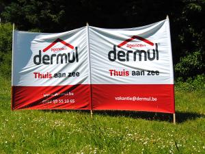 Printed beachscreens Dermul