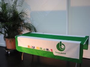 Nappe avec propre création pour Gezinsbond
