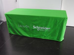 Nappe avec logo pour Schneider