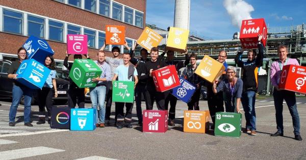 People of Covestro met SDG zitkubussen